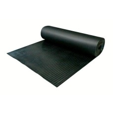 Rubber floor track ≠ 6 mm, 1200 mm (grooved)