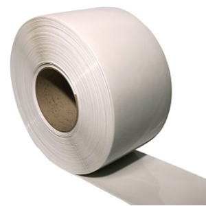 PVC-ridå standard, vit (400×4 mm)