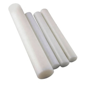 Polyamidstång Ø 120 mm, 1000 mm (kaprolon) vit