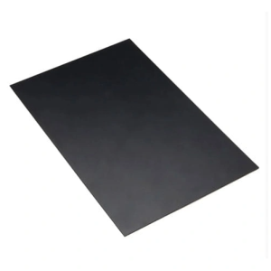 Polyetenplatta (PE-HD) ≠ 1 mm, 1000×2000 mm (svart)