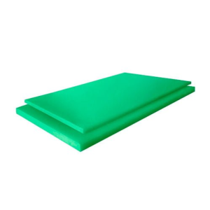 Polyetenplatta (PE-HD) ≠ 15 mm, 1000×2000 mm (grön)