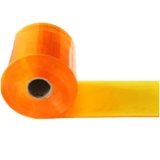 PVC-ridå standard, orange (200×2 mm)