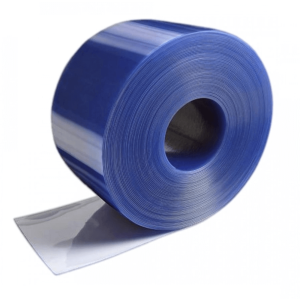 PVC-ridå standard, ljusblå (200×2 mm)