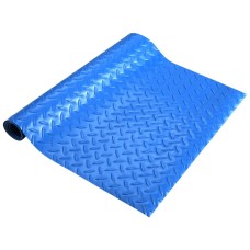 Rubber floor track ≠ 3 mm, 1200 mm (hammer, blue)