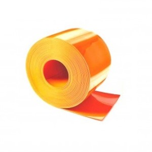 PVC-ridå standard, gul (400×4 mm)