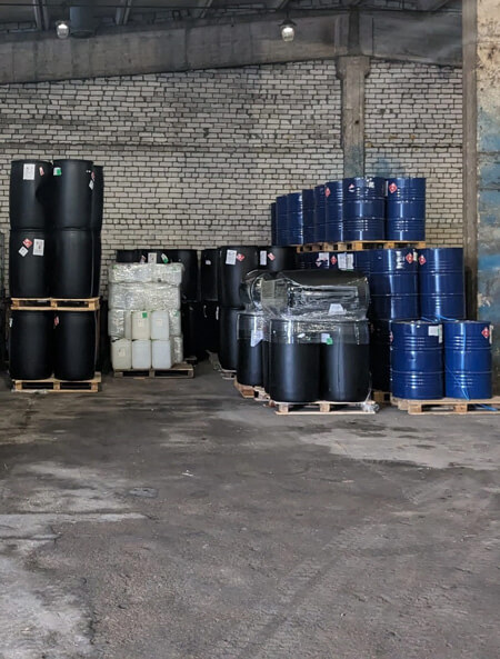 Leverans av kemiska produkter